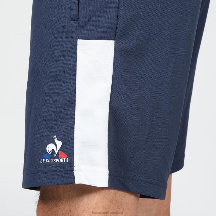 kleding LDBJ244 Heren Le Coq Sportif korte broek blauw