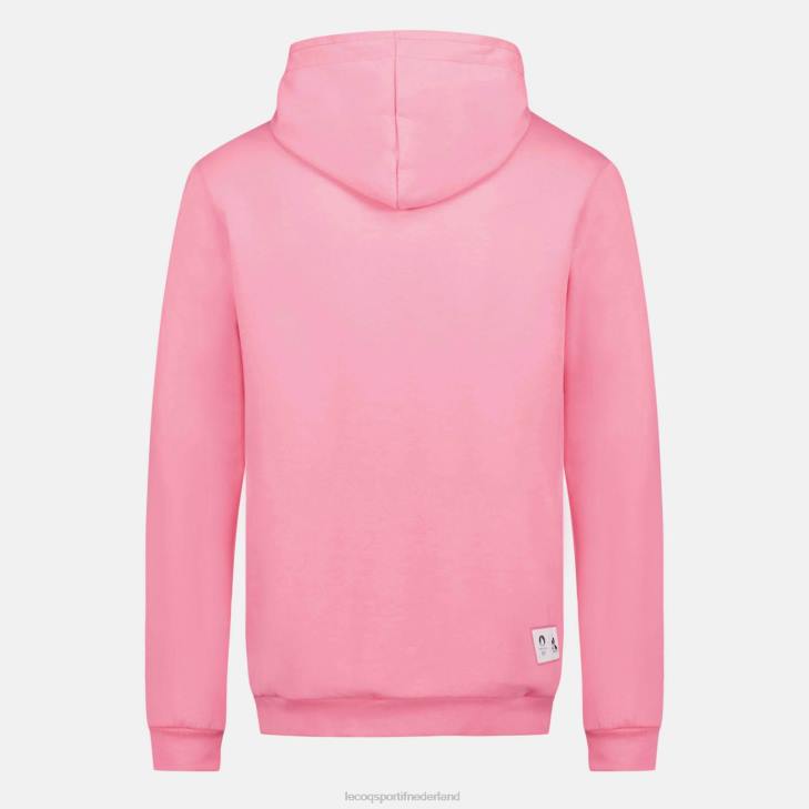 kleding LDBJ30 Heren Le Coq Sportif sweatshirt met capuchon roze