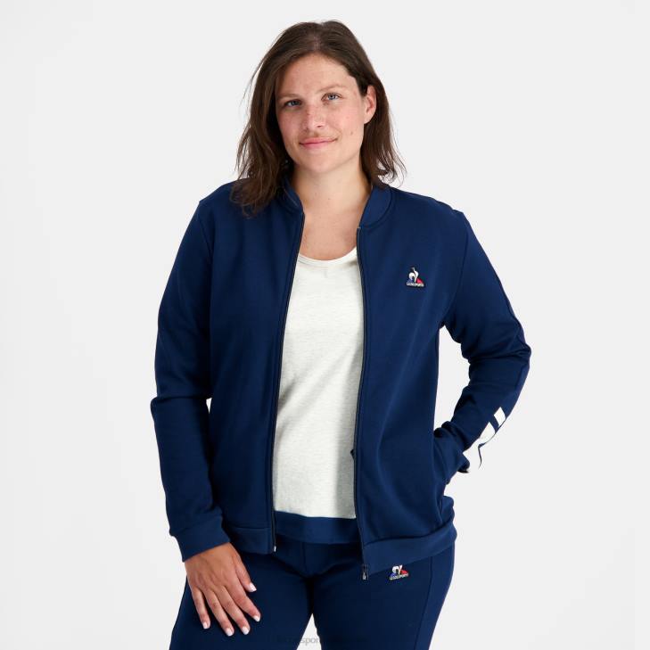 kleding LDBJ312 vrouwen Le Coq Sportif sweatshirt blauw