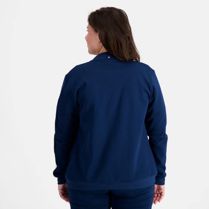 kleding LDBJ312 vrouwen Le Coq Sportif sweatshirt blauw
