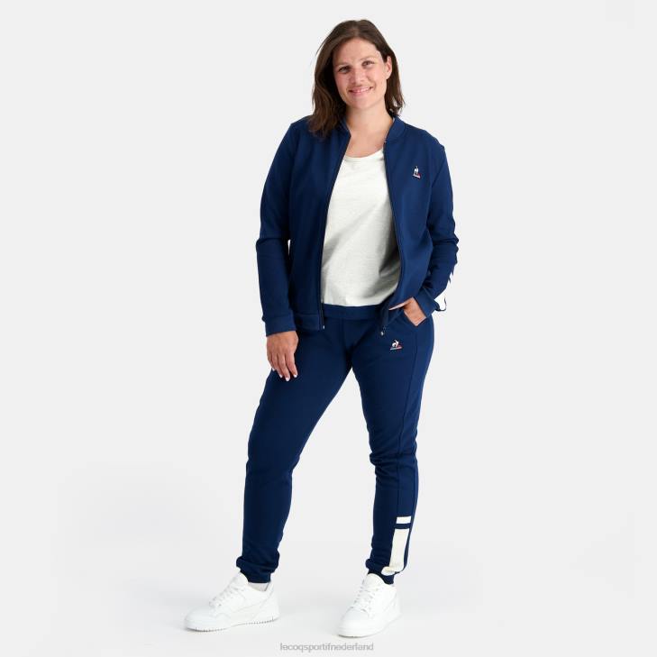 kleding LDBJ312 vrouwen Le Coq Sportif sweatshirt blauw