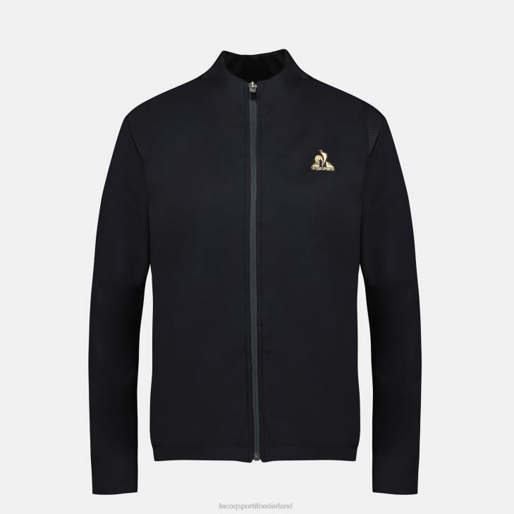 kleding LDBJ314 vrouwen Le Coq Sportif sweatshirt zwart