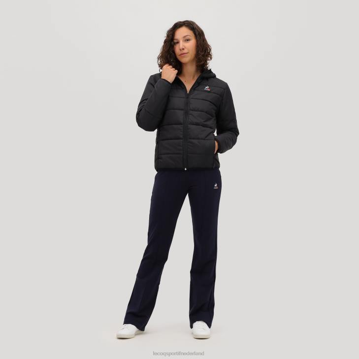 kleding LDBJ318 vrouwen Le Coq Sportif jk-lw zwart