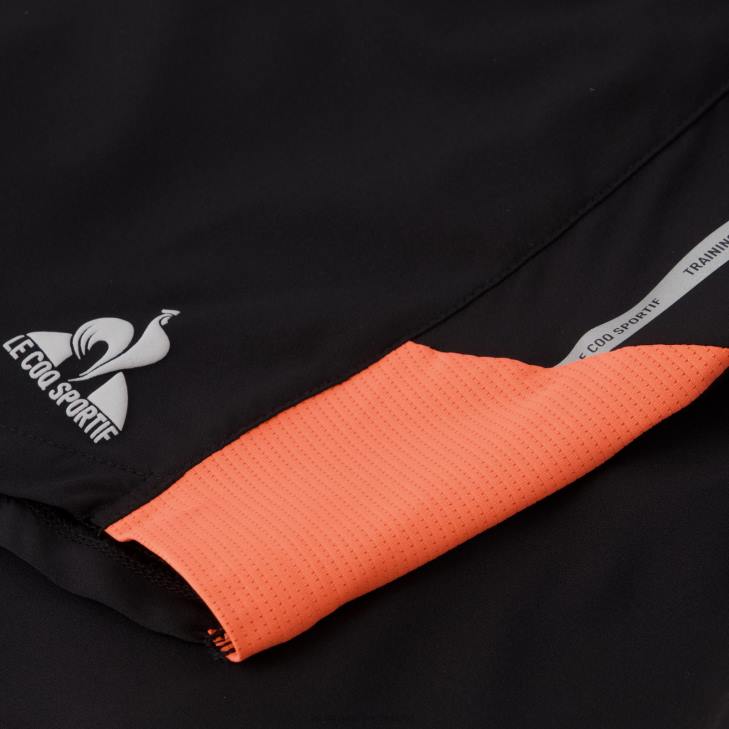 kleding LDBJ321 vrouwen Le Coq Sportif korte broek zwart