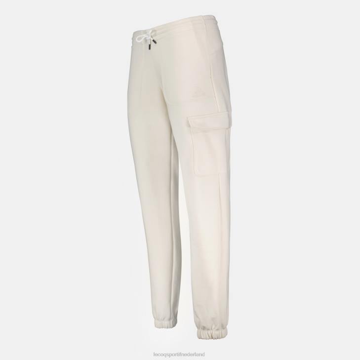 kleding LDBJ322 vrouwen Le Coq Sportif broek wit