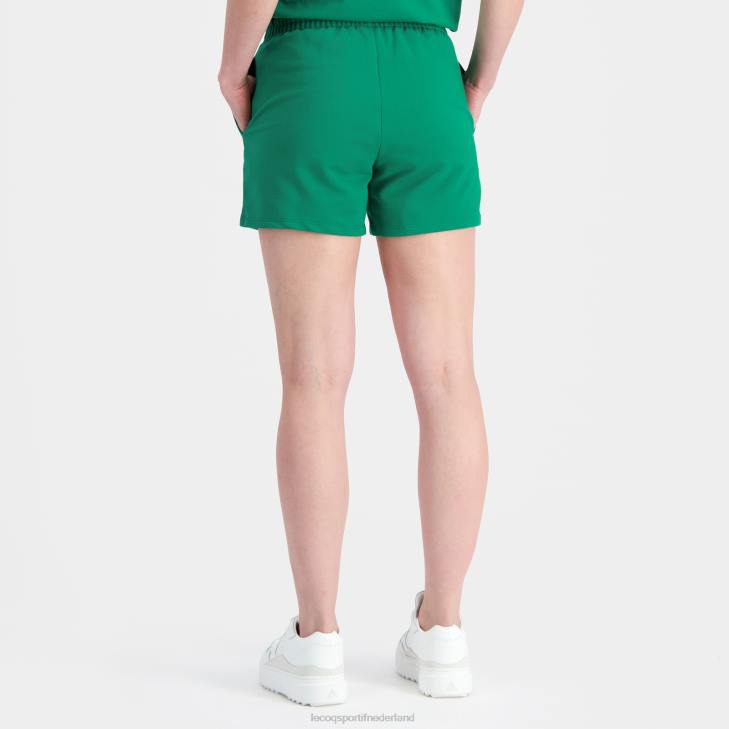 kleding LDBJ323 vrouwen Le Coq Sportif korte broek groen