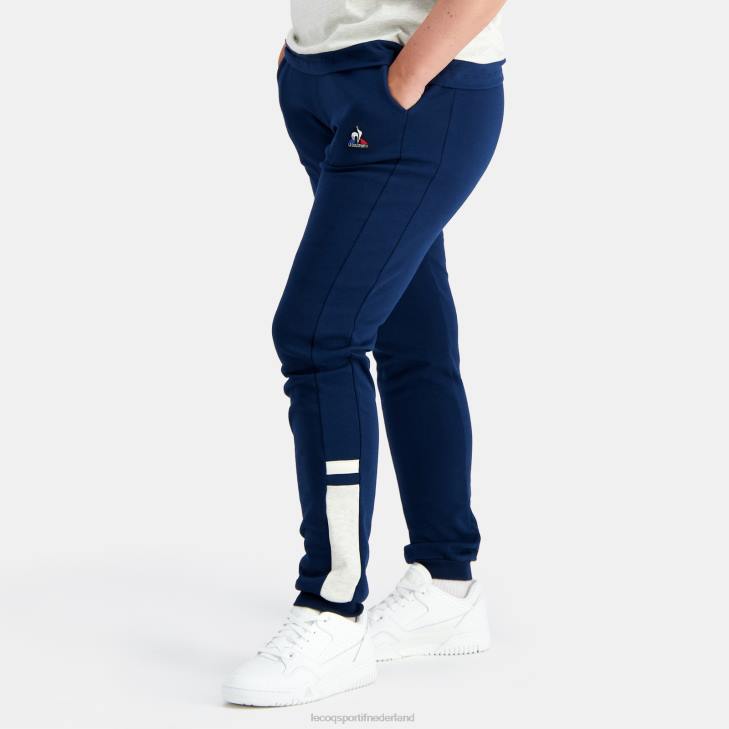 kleding LDBJ326 vrouwen Le Coq Sportif broek blauw