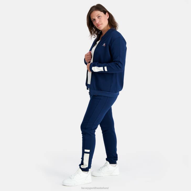 kleding LDBJ326 vrouwen Le Coq Sportif broek blauw