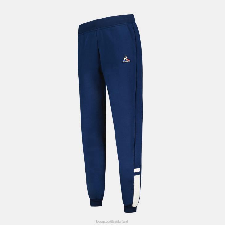 kleding LDBJ326 vrouwen Le Coq Sportif broek blauw