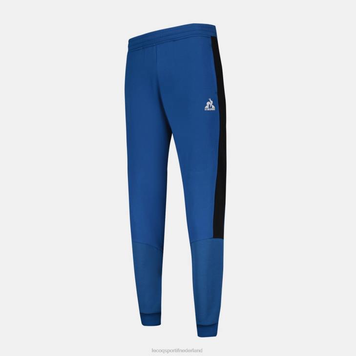 kleding LDBJ329 vrouwen Le Coq Sportif broek blauw