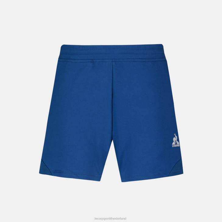 kleding LDBJ331 vrouwen Le Coq Sportif korte broek blauw