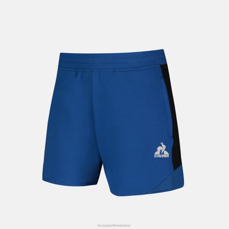 kleding LDBJ331 vrouwen Le Coq Sportif korte broek blauw