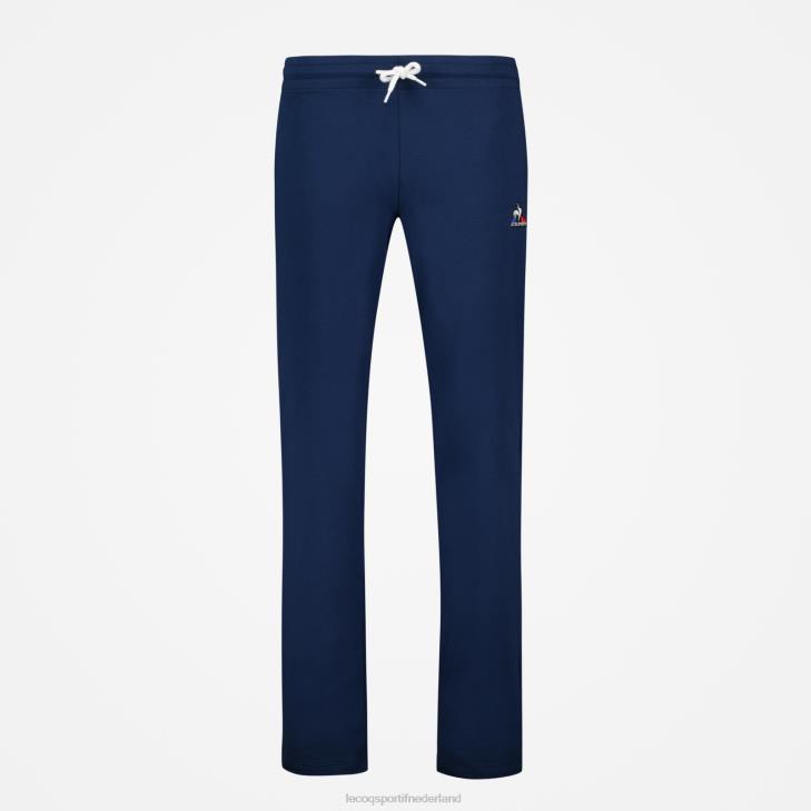 kleding LDBJ334 vrouwen Le Coq Sportif broek blauw