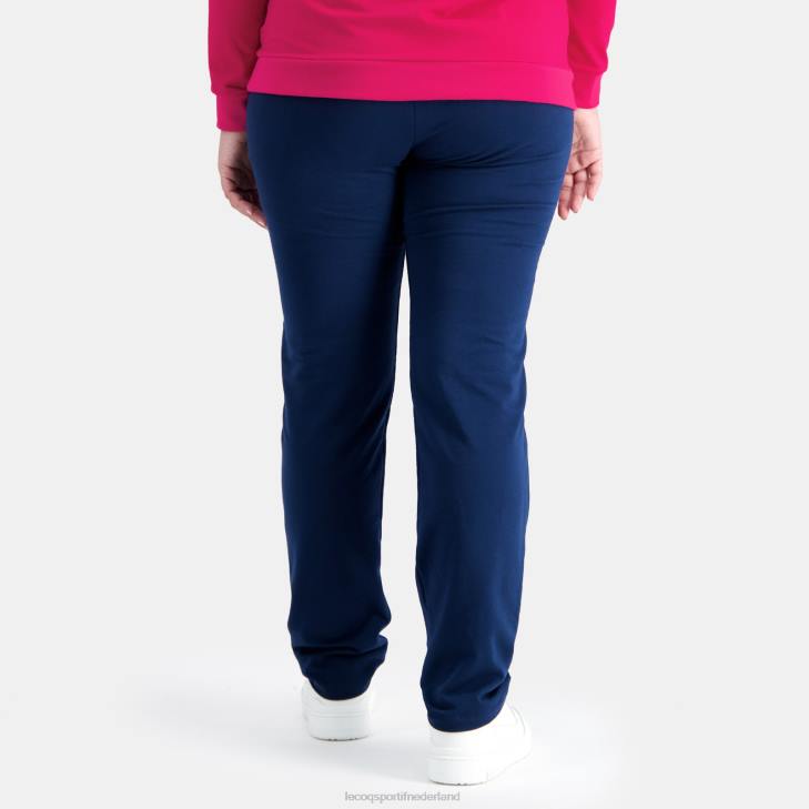 kleding LDBJ334 vrouwen Le Coq Sportif broek blauw