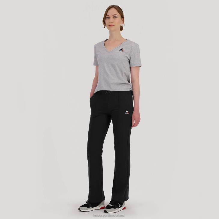 kleding LDBJ338 vrouwen Le Coq Sportif broek zwart