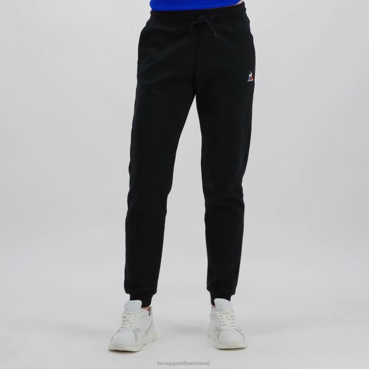 kleding LDBJ340 vrouwen Le Coq Sportif broek zwart