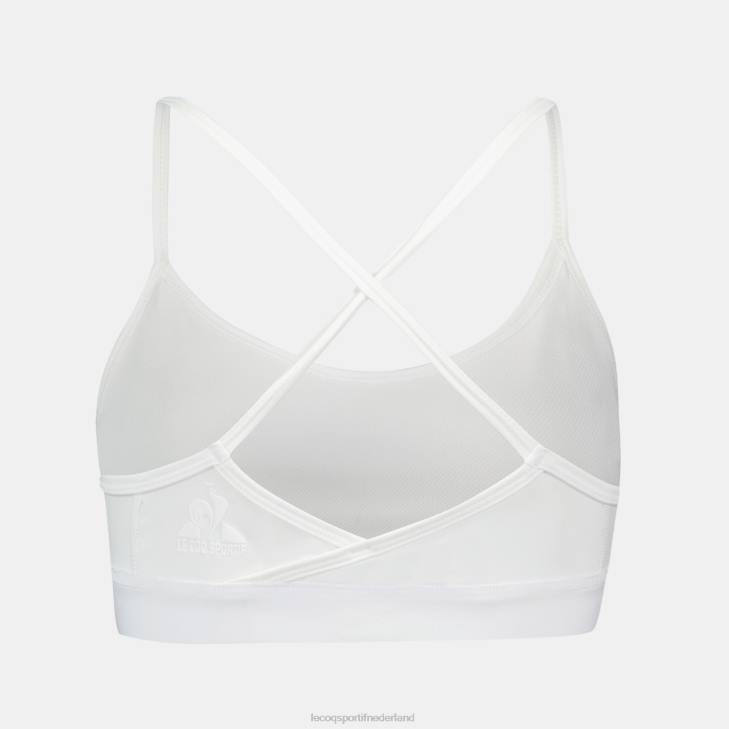 kleding LDBJ343 vrouwen Le Coq Sportif vesttopje wit