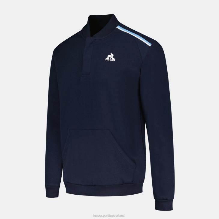 kleding LDBJ35 Heren Le Coq Sportif sweatshirt blauw
