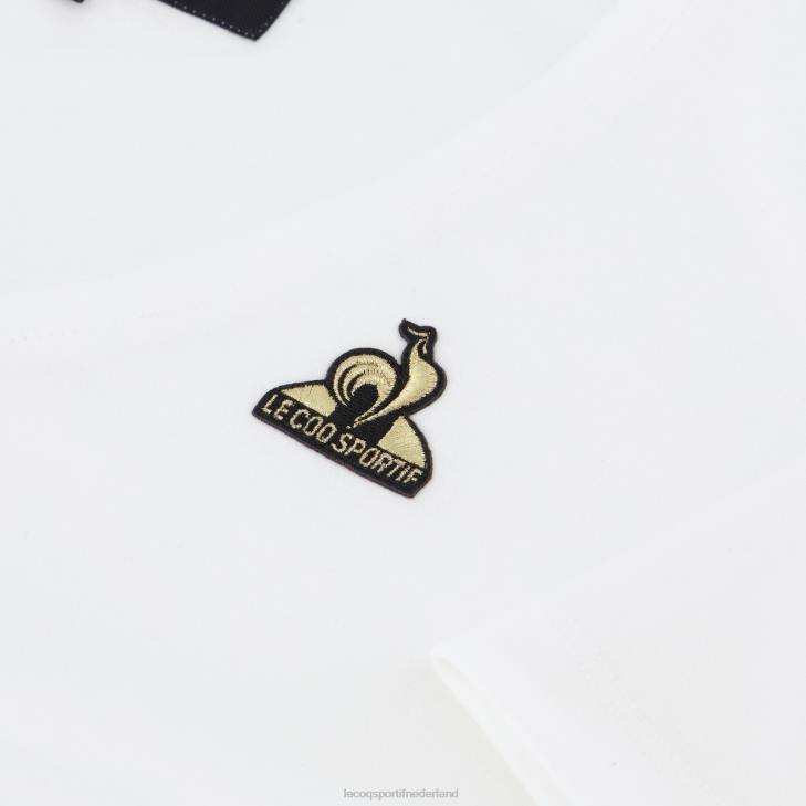 kleding LDBJ352 vrouwen Le Coq Sportif t-shirtje wit