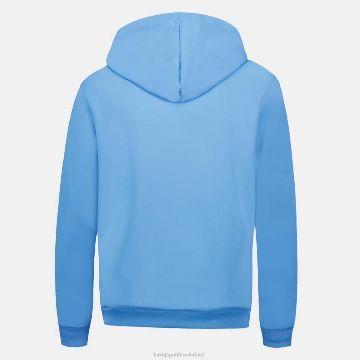 kleding LDBJ36 Heren Le Coq Sportif sweatshirt met capuchon blauw