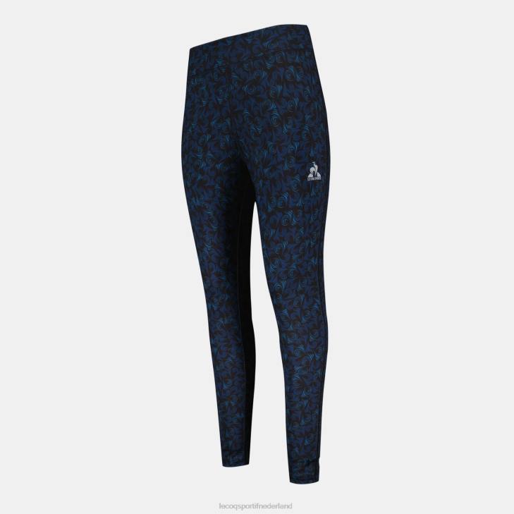 kleding LDBJ362 vrouwen Le Coq Sportif legging blauw