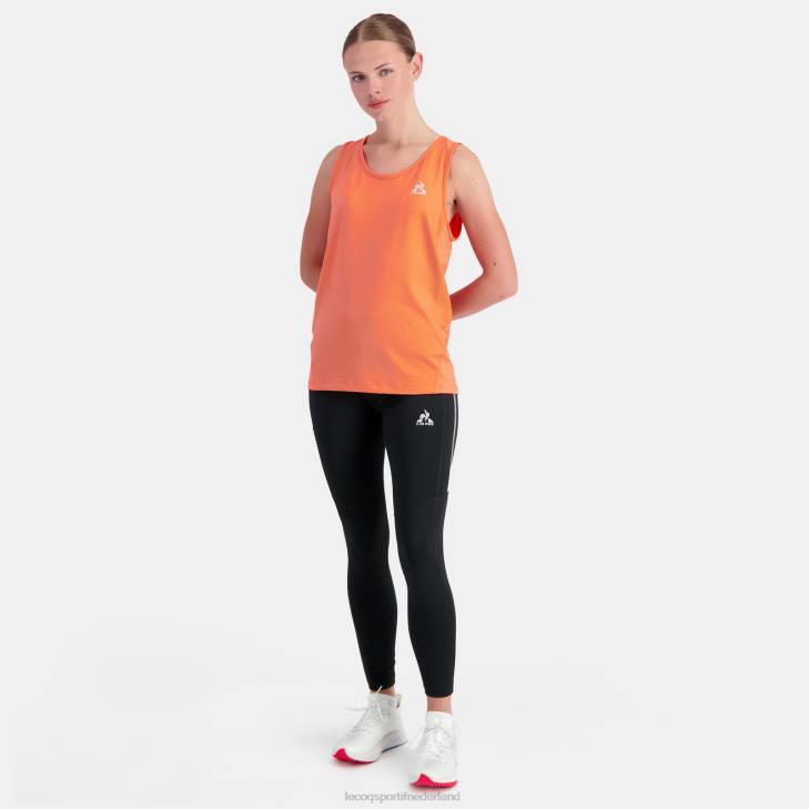 kleding LDBJ363 vrouwen Le Coq Sportif legging zwart