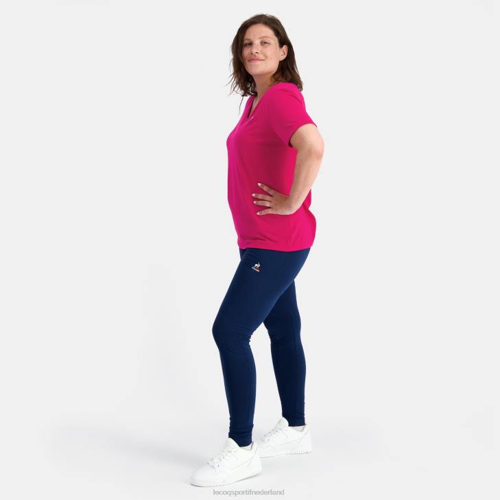 kleding LDBJ364 vrouwen Le Coq Sportif legging blauw