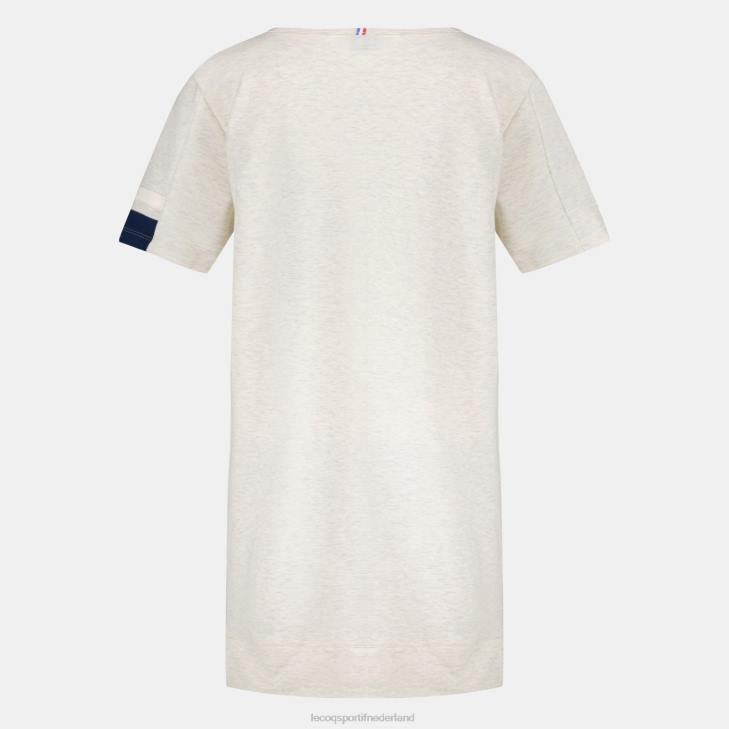 kleding LDBJ365 vrouwen Le Coq Sportif jurk beige