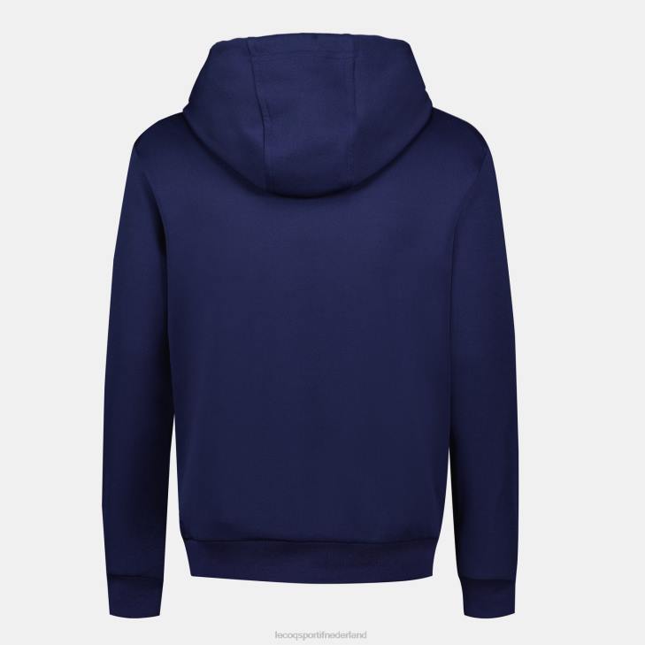 kleding LDBJ37 Heren Le Coq Sportif sweatshirt met capuchon blauw