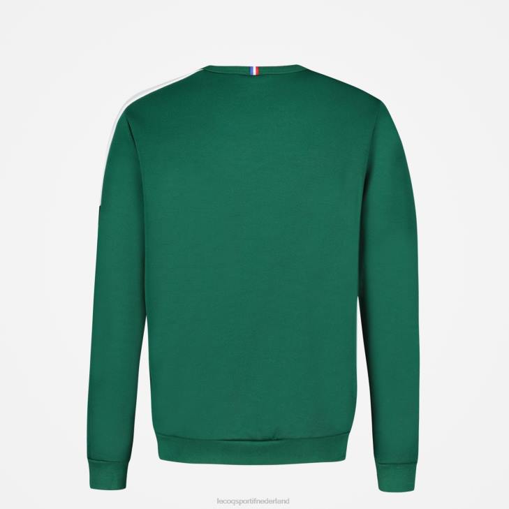 kleding LDBJ392 kinderen Le Coq Sportif sweatshirt groen