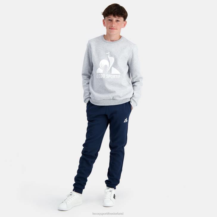kleding LDBJ397 kinderen Le Coq Sportif sweatshirt grijs
