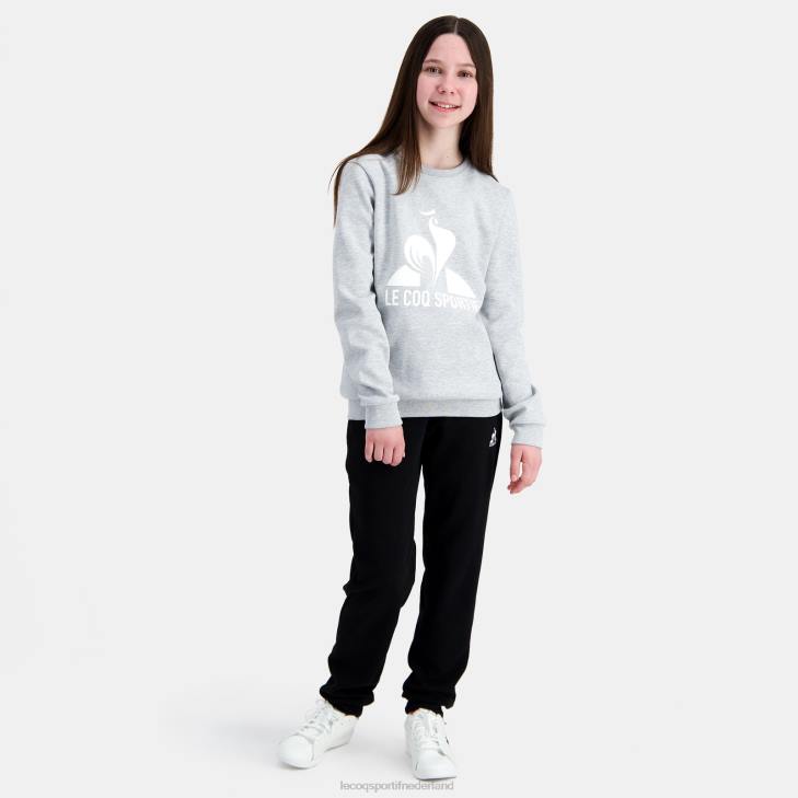 kleding LDBJ397 kinderen Le Coq Sportif sweatshirt grijs