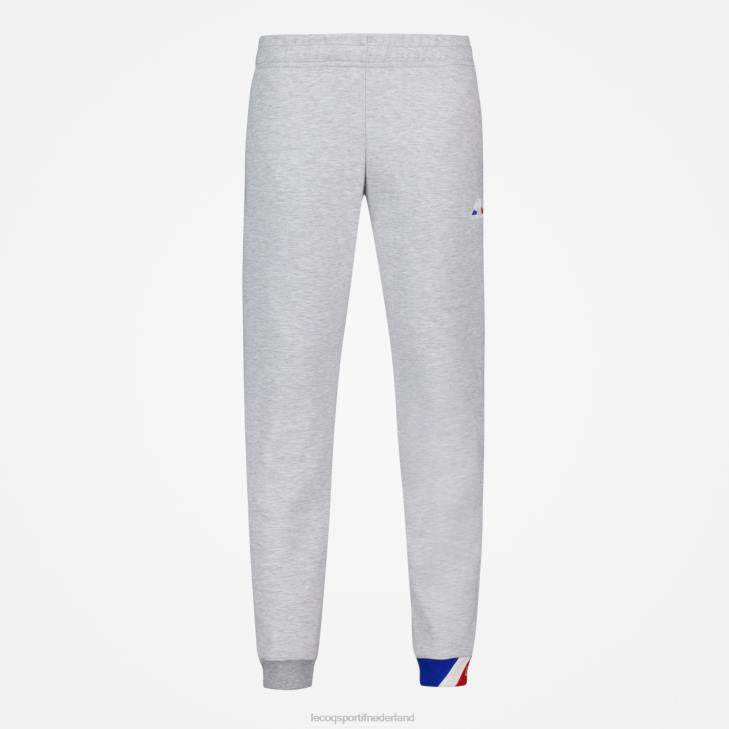 kleding LDBJ403 kinderen Le Coq Sportif broek grijs