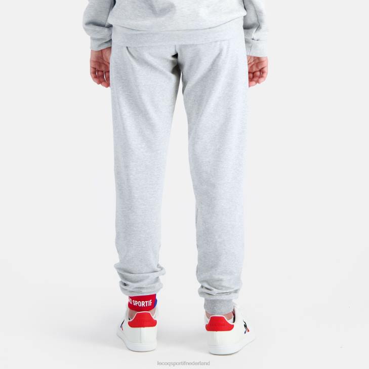 kleding LDBJ403 kinderen Le Coq Sportif broek grijs