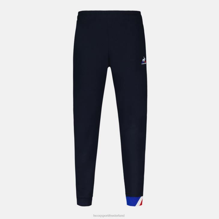 kleding LDBJ404 kinderen Le Coq Sportif broek blauw