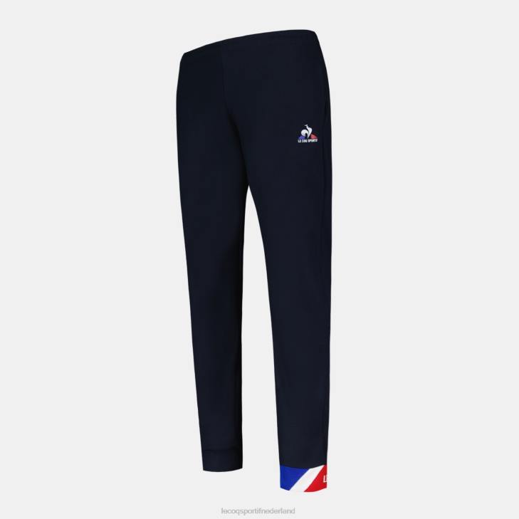 kleding LDBJ404 kinderen Le Coq Sportif broek blauw