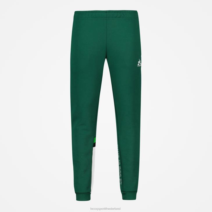 kleding LDBJ406 kinderen Le Coq Sportif broek groen
