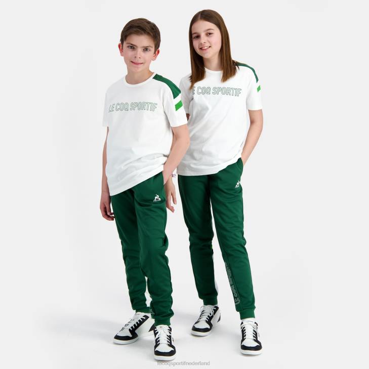 kleding LDBJ406 kinderen Le Coq Sportif broek groen