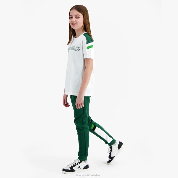 kleding LDBJ406 kinderen Le Coq Sportif broek groen