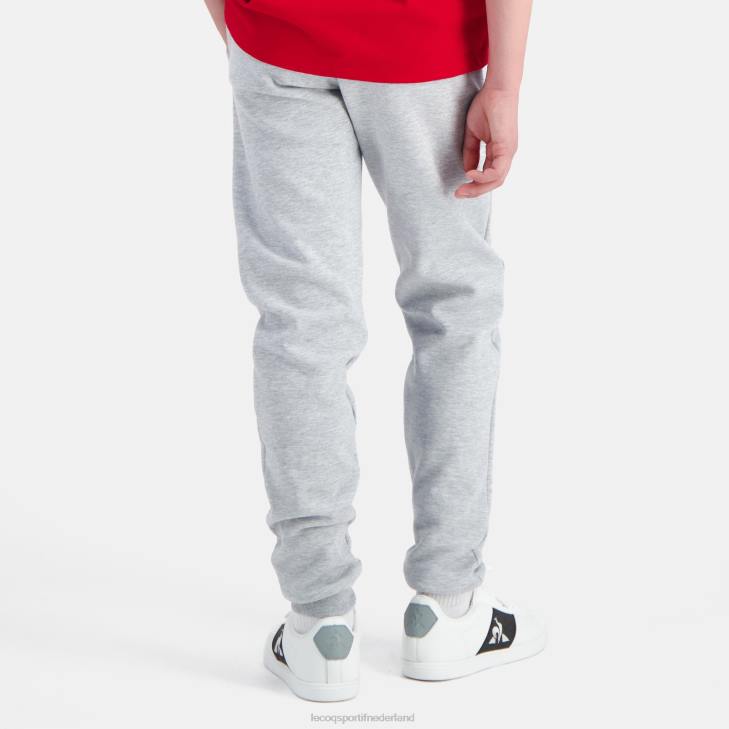 kleding LDBJ408 kinderen Le Coq Sportif broek grijs