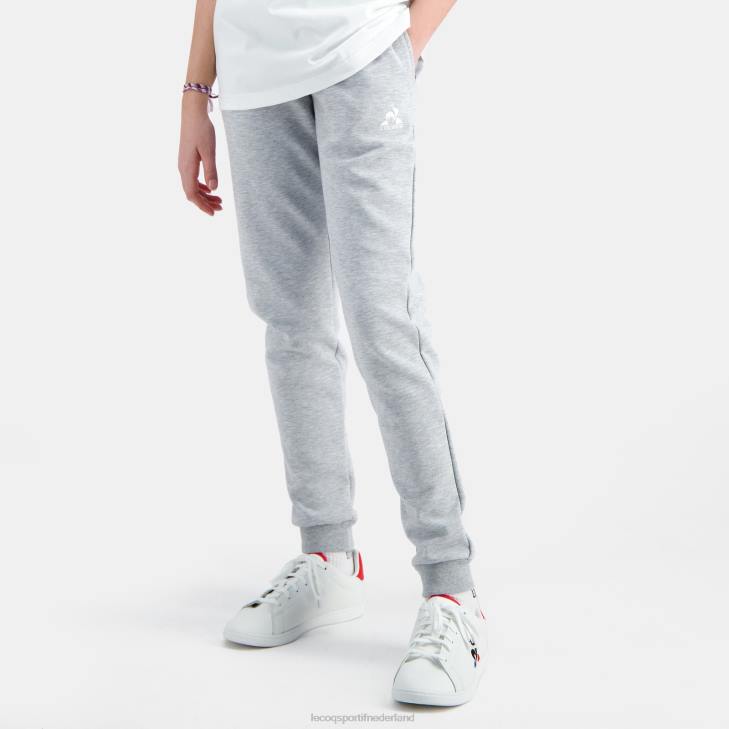 kleding LDBJ408 kinderen Le Coq Sportif broek grijs