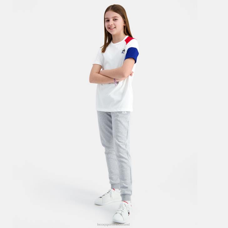 kleding LDBJ408 kinderen Le Coq Sportif broek grijs