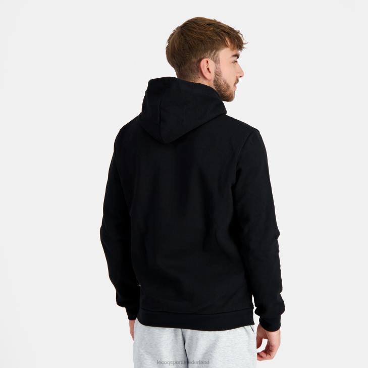 kleding LDBJ41 Heren Le Coq Sportif sweatshirt met capuchon zwart