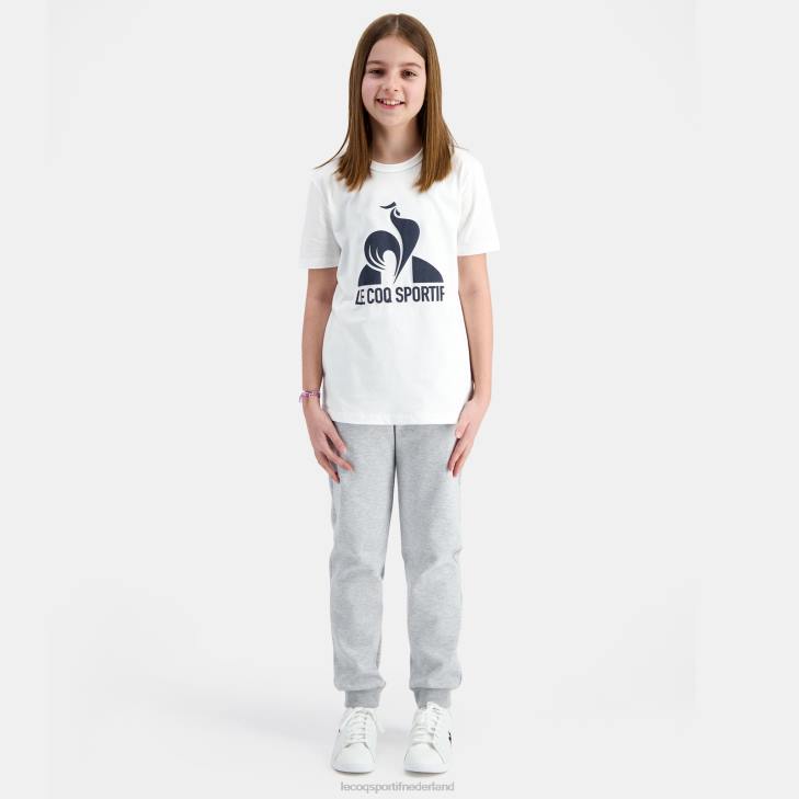 kleding LDBJ410 kinderen Le Coq Sportif broek grijs