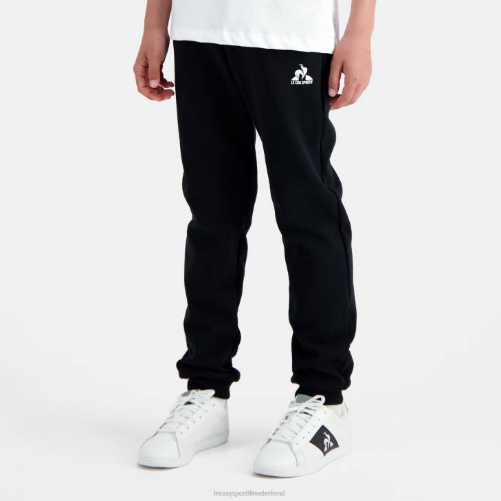 kleding LDBJ411 kinderen Le Coq Sportif broek zwart