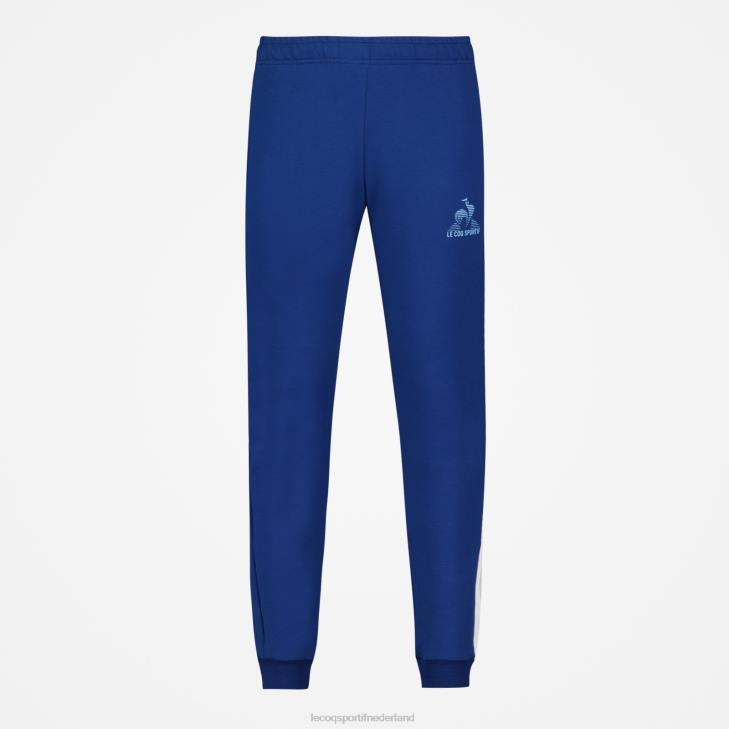 kleding LDBJ412 kinderen Le Coq Sportif broek blauw