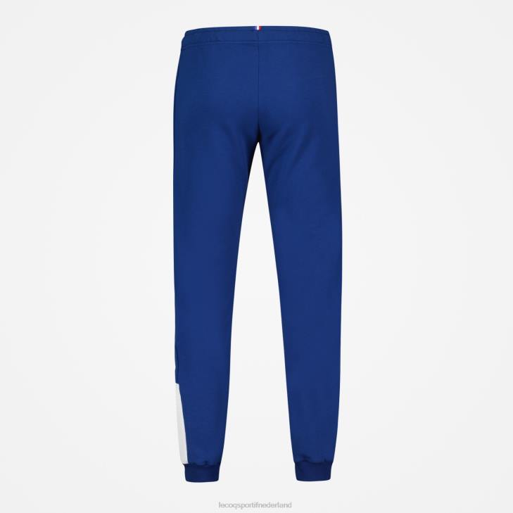 kleding LDBJ412 kinderen Le Coq Sportif broek blauw
