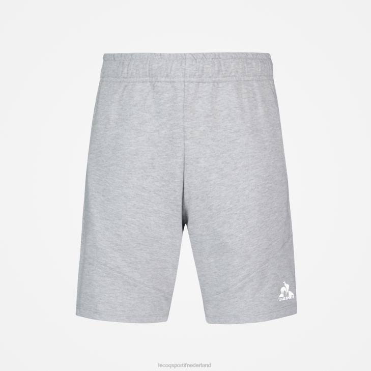 kleding LDBJ414 kinderen Le Coq Sportif korte broek grijs
