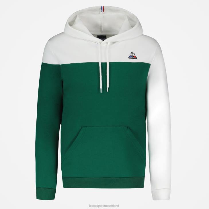 kleding LDBJ436 Heren Le Coq Sportif sweatshirt met capuchon groen
