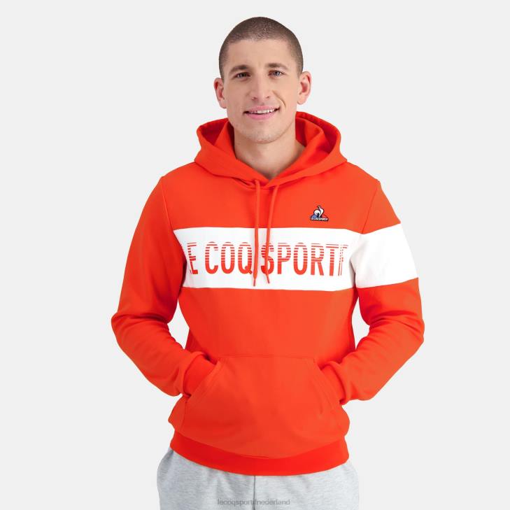 kleding LDBJ437 Heren Le Coq Sportif sweatshirt met capuchon veelkleurig